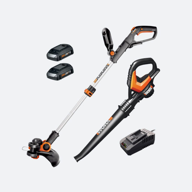 Buy Worx WG916, 20V Gt 3.0 12" Cordless String Trimmer & Air Blower