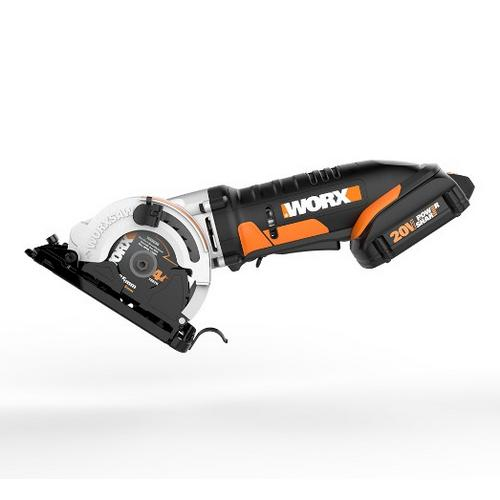 Worx Wx523l, 20v, 3-3/8" Compact Circular Saw