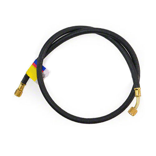 Yellow Jacket 21072 72" Charging/Vacuum Hose For HVAC - 1/4" Fittings, 800 PSI