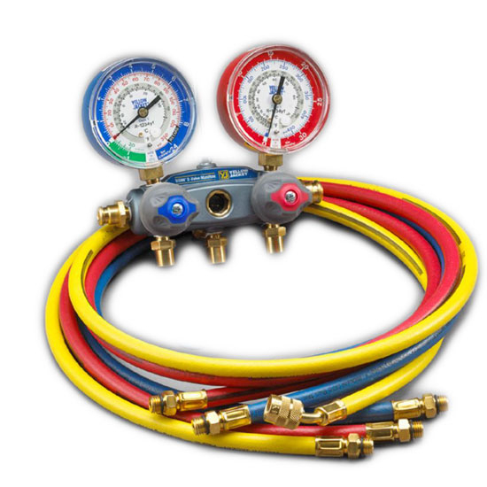 Buy Yellow Jacket 49844, TITAN 2Valve Manifold with 72" Hoses Mega Depot