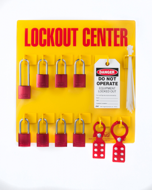 Buy Zing Green Products 2727, RecycLockout Lockout Tagout Station ...
