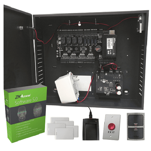 Zkteco Us-c3-1 Door Kit, C3 Series Ip-based Card Access Control Kit